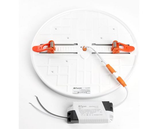 Светодиодный встраиваемый светильник FERON AL509 34W 6400K белый 41568 – изображение 3