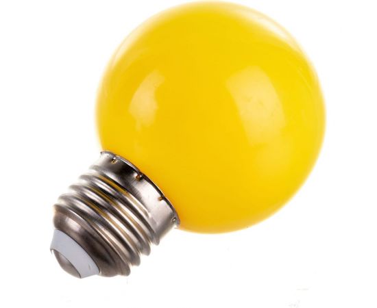 Светодиодная декоративная лампа Volpe LED-G60-3W/YELLOW/E27/FR/С UL-00006961 – изображение 3