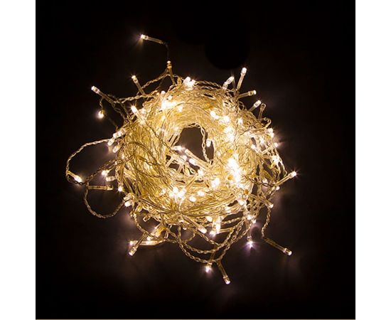 Светодиодная гирлянда FERON CL22 бахрома 4.5x0.7м + 3м, 230V, желтый, с питанием от сети 41632 – изображение 3