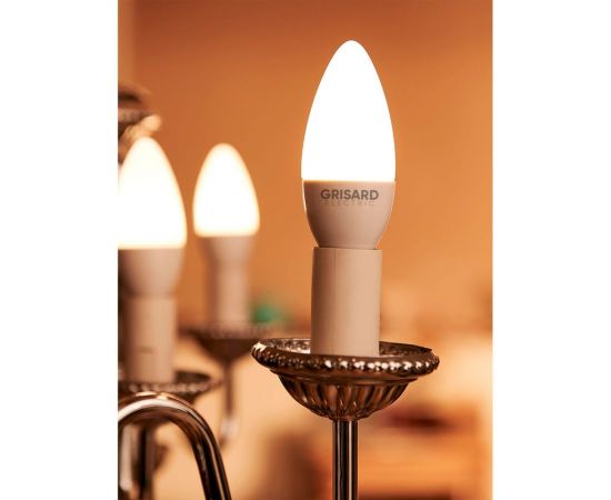 Светодиодная лампа свеча Grisard Electric C35 Е27 7Вт 4000К 220В GRE-002-0042(1) – изображение 3