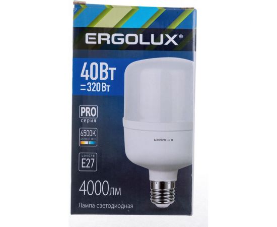 Светодиодная лампа Ergolux LED-HW-40W-E27-6K серия PRO 40Вт E27 6500К 150-260В 14328 – изображение 4