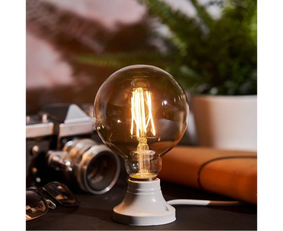 Филаментная лампа REXANT Груша A95 11.5 Вт 2400K E27 димируемая золотистая колба 604-143 – изображение 5