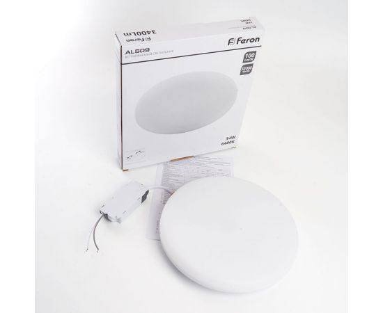 Светодиодный встраиваемый светильник FERON AL509 34W 6400K белый 41568 – изображение 6