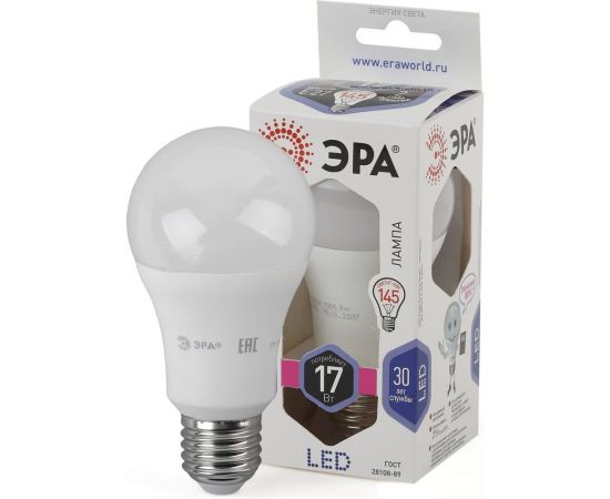 Светодиодная лампа ЭРА LED A60-17W-860-E27 Б0031701 – изображение 7