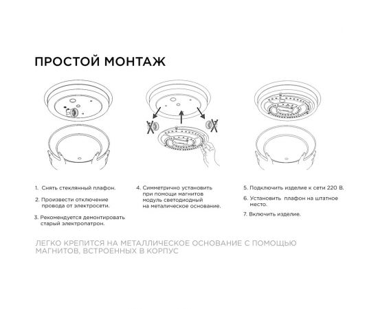 Светодиодный модуль со встроенным драйвером APEYRON 02-33 – изображение 7