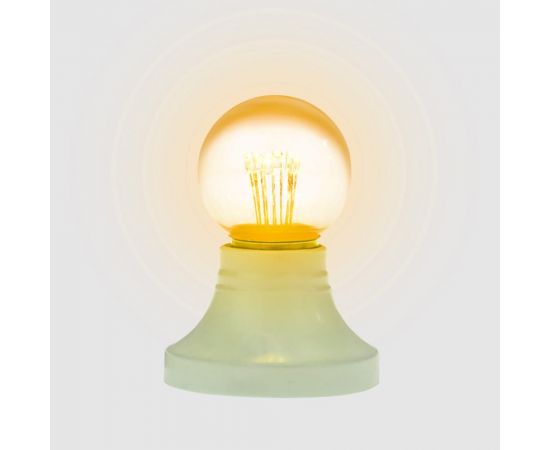 Светодиодная лампа-шар NEON-NIGHT для украшения диаметр 45 мм, цоколь e27, 6 LED, 1 Вт желтая 405-121 – изображение 9