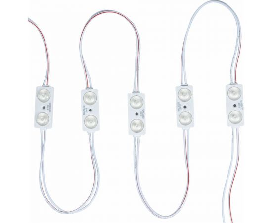 Светодиодный модуль MAKSILED 0.96Вт, 12В, IP67, SMD2835 2LED, 160лм, холодный белый, 20 шт./упаковка ML-M2SM-L-2835-W – изображение 9