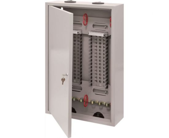 Настенный распределительный бокс на 30 плинтов до 300 пар NIKOMAX NMC-WBPL30-MK 