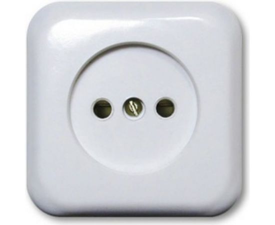Штепсельная розетка ООО Ливны-Электро РА 10-007, белая РА 1726 