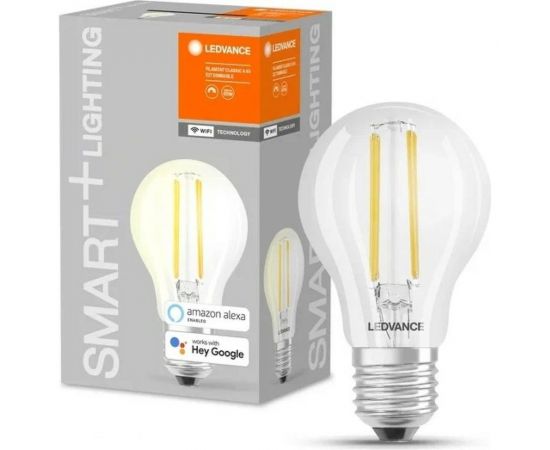 Умная WiFi лампа LEDVANCE SMART+ Filament Classic Dimmable 60 5,5W E27 4058075528239 