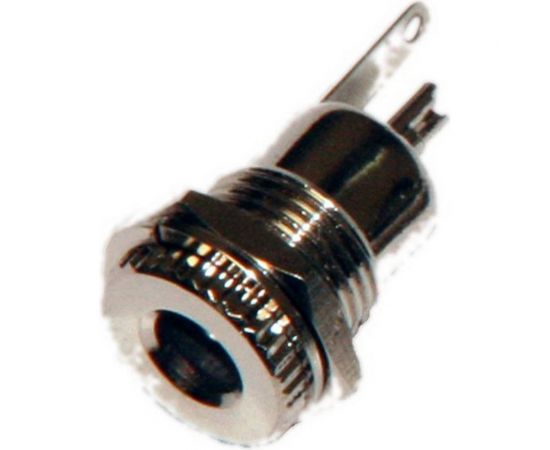 Разъем питания 5.5x2.1мм гнездо Pro Legend металл на корпус с гайкой, PL2318 