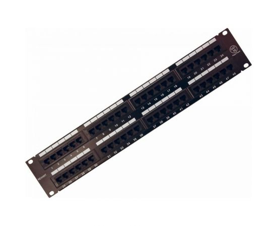 Патч-Панель 48 гнезд RJ-45 CAT5e 19" REXANT 04-0022 