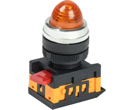 Сигнальная лампа IEK AL-22 желтая, неон BLS20-AL-K05 