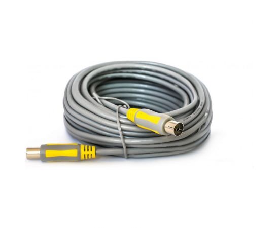 Антенный удлинитель delink TV��нездо - TVштекер 7,0м Grey пластик TVPJ070P 7000 