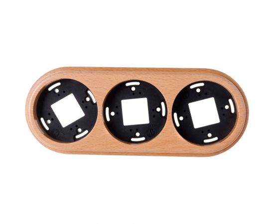 Рамка на 3 поста Werkel W0035224 светлый бук a050994 