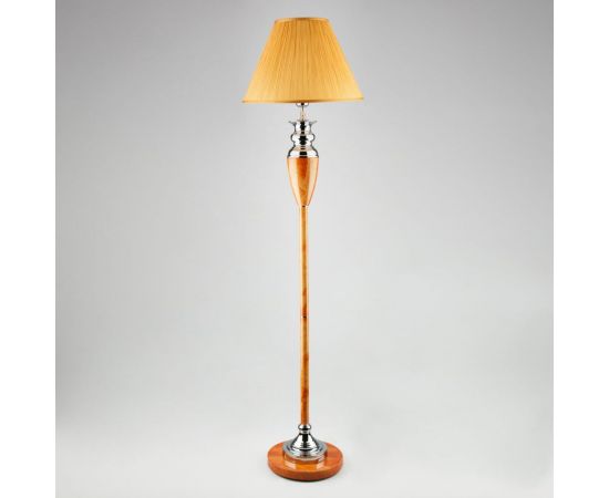 Напольный светильник Eurosvet 009 W 1T RDM арматура+колпак янтарь 00000019600 