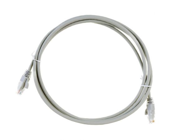 Коммутационный шнур NIKOMAX U/UTP 4 пары, серый, 2м NMC-PC4UD55B-020-C-GY 