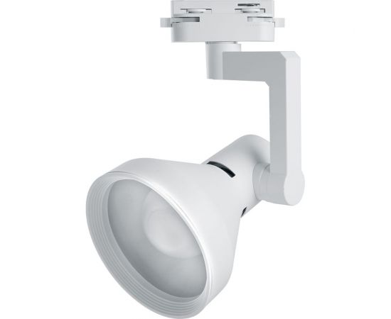 Трековый светильник на шинопровод FERON E27, однофазный AL193, 50W, 230V, белый, корпус сталь 41597 