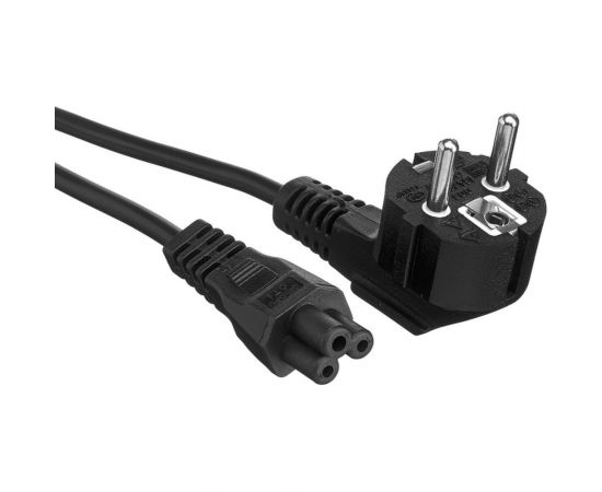 Кабель питания ноутбуков ExeGate Special PC5-1,8S Евровилка Schuko- C5, 3/0.75mm2, CCA, черный, 1.8м 281010 