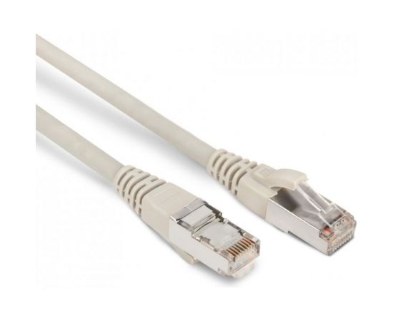 Экранированный патч-корд Hyperline PC-LPM-STP-RJ45-RJ45-C6-2M-LSZH-GY F/UTP, Cat.6 100% Fl 42375 