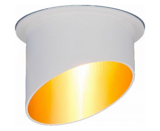 Встраиваемый светильник Elektrostandard 7005 MR16 / WH/GD белый/золото a040981 