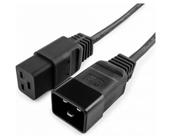 Кабель питания для UPS Cablexpert 1.5м, С19 - C20, 16А, черный, с заземлением PC-189-C19 