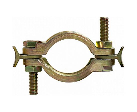 Хомут TITAN LOCK 2-болтовый усиленный (100-125 мм), ковкий чугун TL100-125DC 