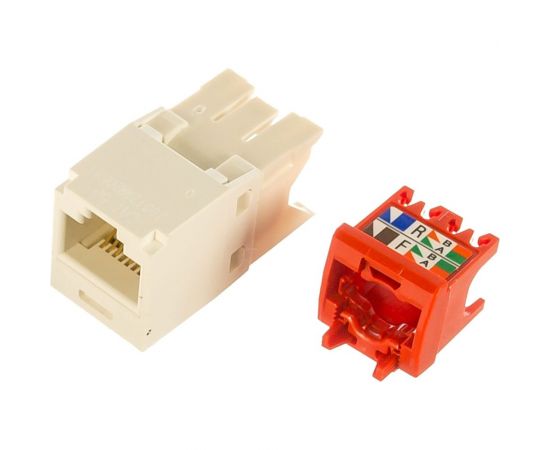 Модуль PANDUIT CJ5E88TGAW Mini-Com RJ45 TX5e, UTP Т568A/B Enhanced белый 29587 