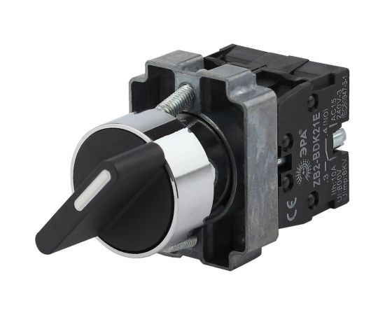 Переключатель ЭРА, LAY5BD25 2 положения ""I-0"" стандарт ручка 20/200/4800 Б0045684 