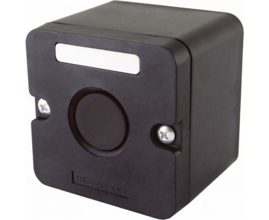 Кнопочный пост ПКЕ TDM 212-1 У3, черная кнопка, IP40 SQ0742-0019 