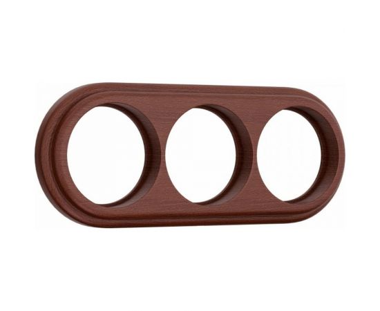 Рамка на 3 поста Werkel W0035225 итальянский орех a050992 