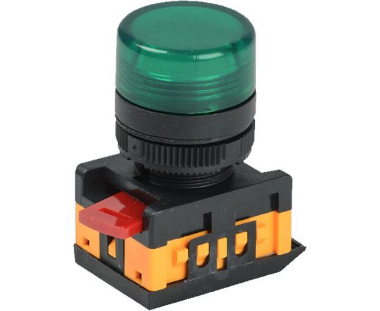 Светосигнальная арматура IEK AL-22TE, зеленый, цилиндр, ИЭК BLS30-ALTE-K06 