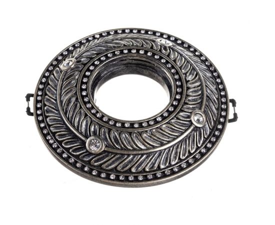 Встраиваемый светильник De Fran MR16, античное золото со стразами, FT 206 AG – изображение 2