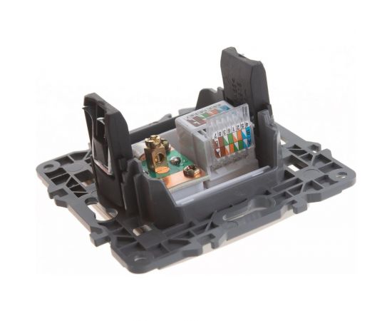 Розетка ЭРА 14-3110-02 RJ45 TV, IP20, сл.кость Б0034315 – изображение 2