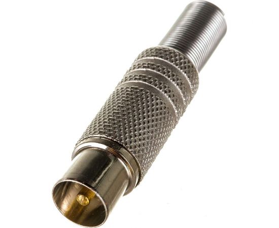 Антенный разъем на кабель штекер-ТВ PROCONNECT никель с пружиной 05-2011-4-7 – изображение 2