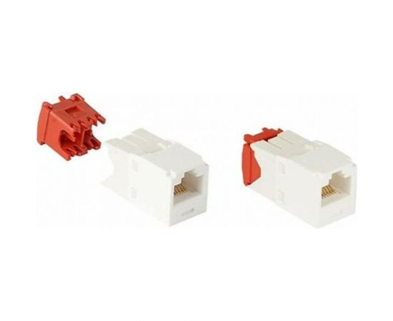 Модуль PANDUIT CJ5E88TGAW Mini-Com RJ45 TX5e, UTP Т568A/B Enhanced белый 29587 – изображение 2