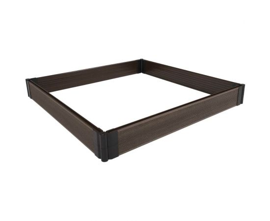 Доска для грядки Grinder Deco шлифованный мелкий вельвет, ДПК, 125х25х1000 мм, шоколад GD 5 – изображение 2