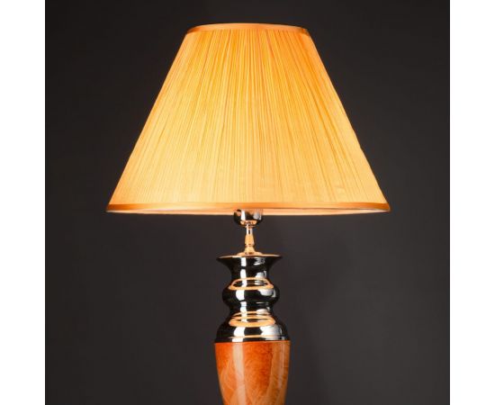 Напольный светильник Eurosvet 009 W 1T RDM арматура+колпак янтарь 00000019600 – изображение 2