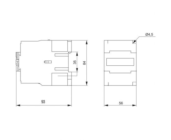 Контактор IEK КМИе-22510 25А 230В/АС3 1НО KKME21-025-230-10 – изображение 2
