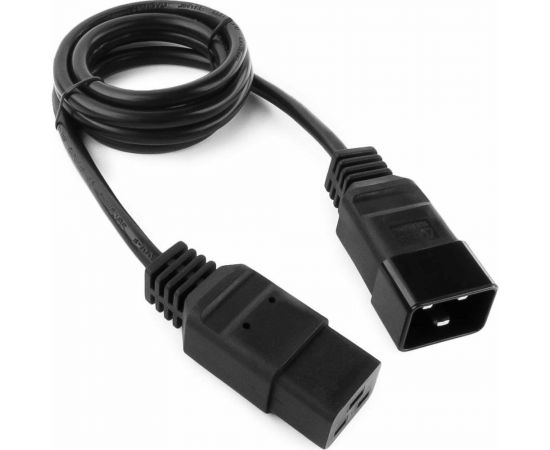 Кабель питания для UPS Cablexpert 1.5м, С19 - C20, 16А, черный, с заземлением PC-189-C19 – изображение 2