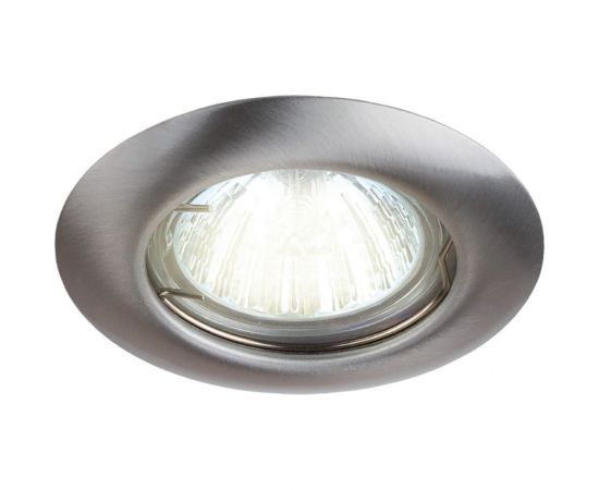 Встраиваемый светильник Smartbuy под лампу MR16 никель выпуклый SBL-08NC-MR16 – изображение 2