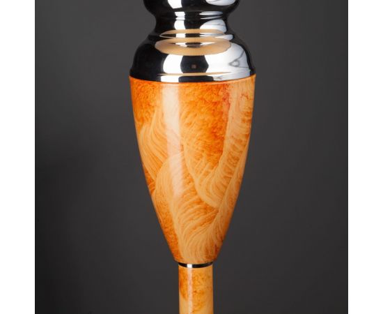 Напольный светильник Eurosvet 009 W 1T RDM арматура+колпак янтарь 00000019600 – изображение 3