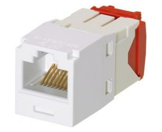 Модуль PANDUIT CJ5E88TGAW Mini-Com RJ45 TX5e, UTP Т568A/B Enhanced белый 29587 – изображение 3