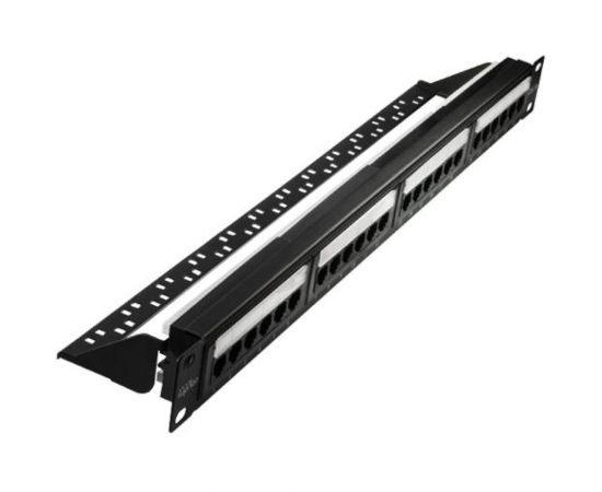 Патч-панель SUPRLAN, 19"", 24хRJ-45, UTP, Cat.5e, 1U 10-0403 – изображение 3