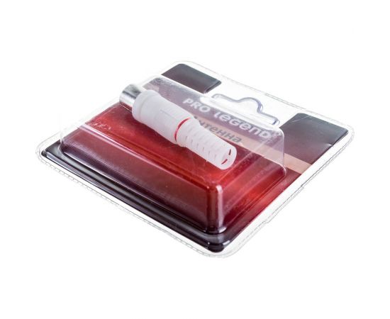 Антенный штекер Pro Legend пластиковый, розетка, прямой, белый, PL2000 – изображение 3