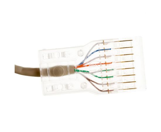 Патч-корд LANMASTER 110 тип-RJ45, 4 пары, UTP, 2 м, LAN-45-P4-2m – изображение 3