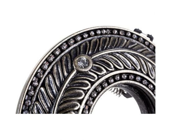 Встраиваемый светильник De Fran MR16, античное золото со стразами, FT 206 AG – изображение 3