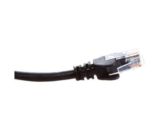 Патч-корд LANMASTER RJ45 - RJ45, 4 пары, UTP, категория 5е, 2 м, черный, LSZH, LAN-PC45/U5E-2.0-BK – изображение 3