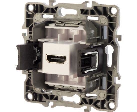 Розетка ЭРА 12-3114-12 HDMI, IP20, 12, графит Б0027487 – изображение 3