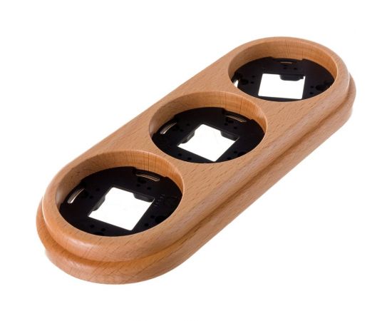 Рамка на 3 поста Werkel W0035224 светлый бук a050994 – изображение 3